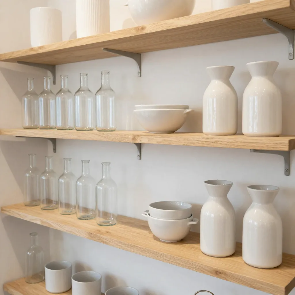 Refined glassware collection displayed elegantly